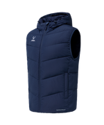 Жилет утепленный c капюшоном JÖGEL ESSENTIAL PerFormPROOF Padded Hooded Vest, темно-синий