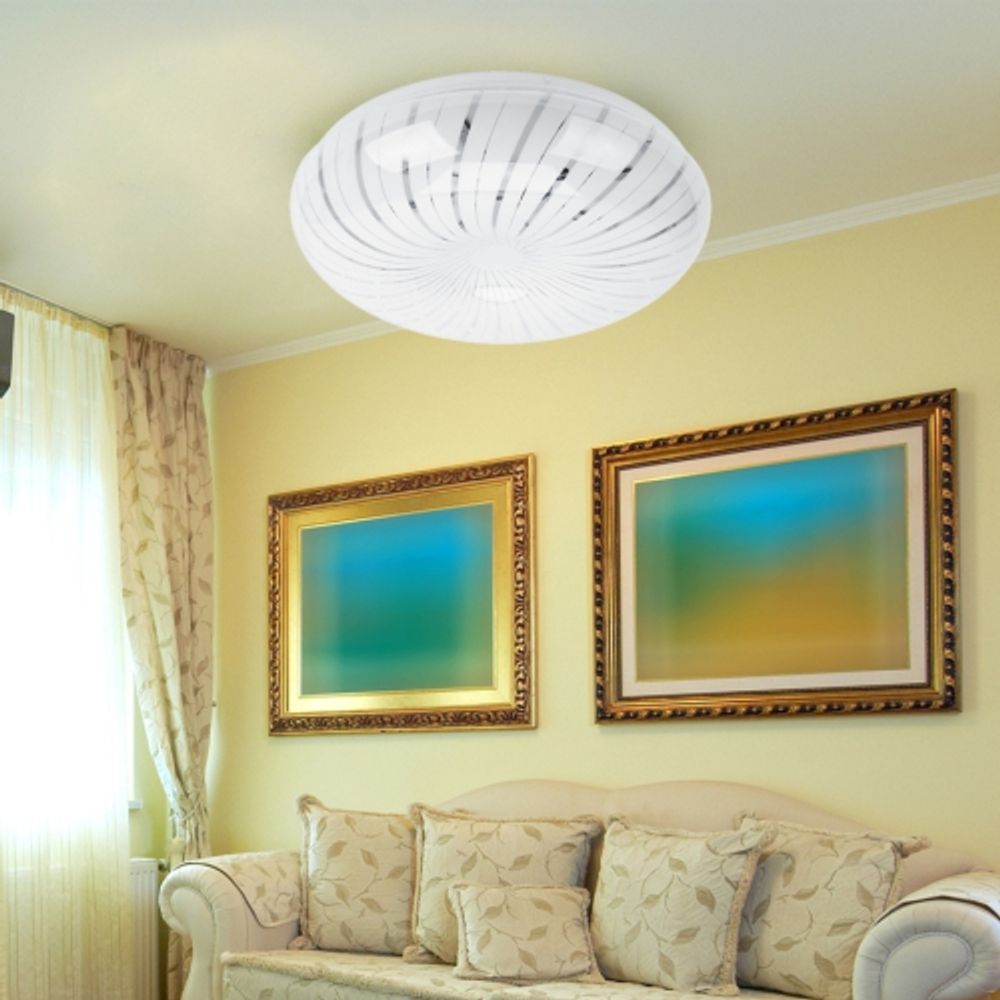 Светильник потолочный светодиодный ЭРА Классик без ДУ SPB-6 Медуза 24-4K 24Вт 4000К 1850Лм | Светильники SPB-6 без ДУ