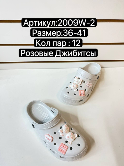 Сабо по 12 пар (36-41)р. 2009W-2