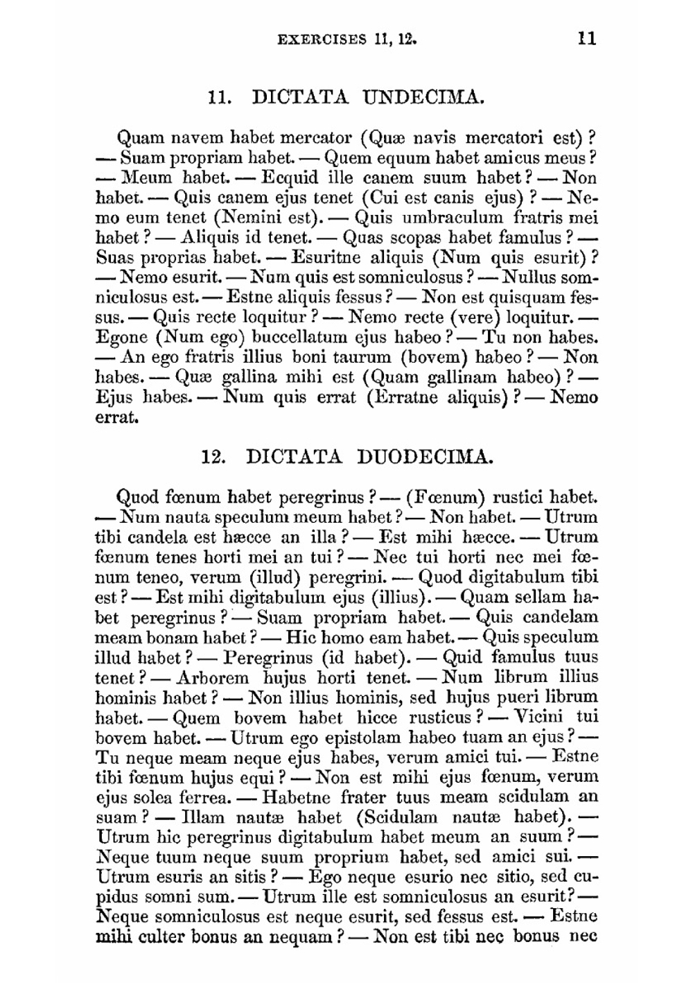 A Key to the Exercises Contained in Adler's Practical Grammar of the Latin Language | George J. Adler