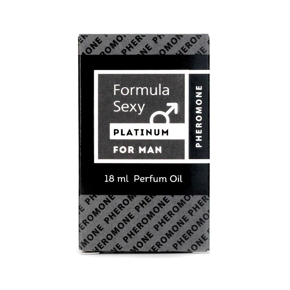 Парф.масло с феромонами для мужчин Formula Sexy "Platinum" - 18ml for men/24