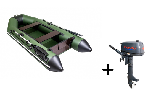 Аква 2800 + KAMISU T 5 BMS (комплект лодка + мотор)