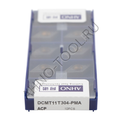 Пластина твердосплавная ISO DCMT11T304-PMA ACP20E AHNO по стали, получистовая