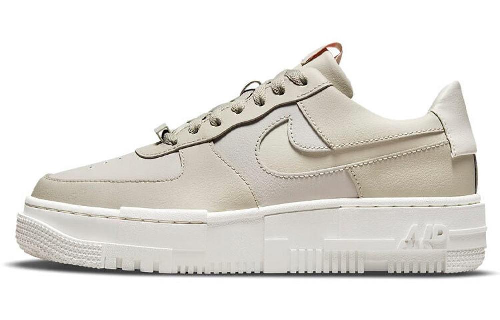 Кроссовки Nike Air Force 1 Low Pixel "Light Stone" (Женская размерная сетка)