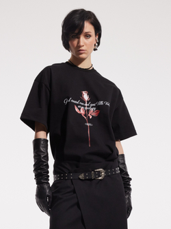 Футболка Apology, черная