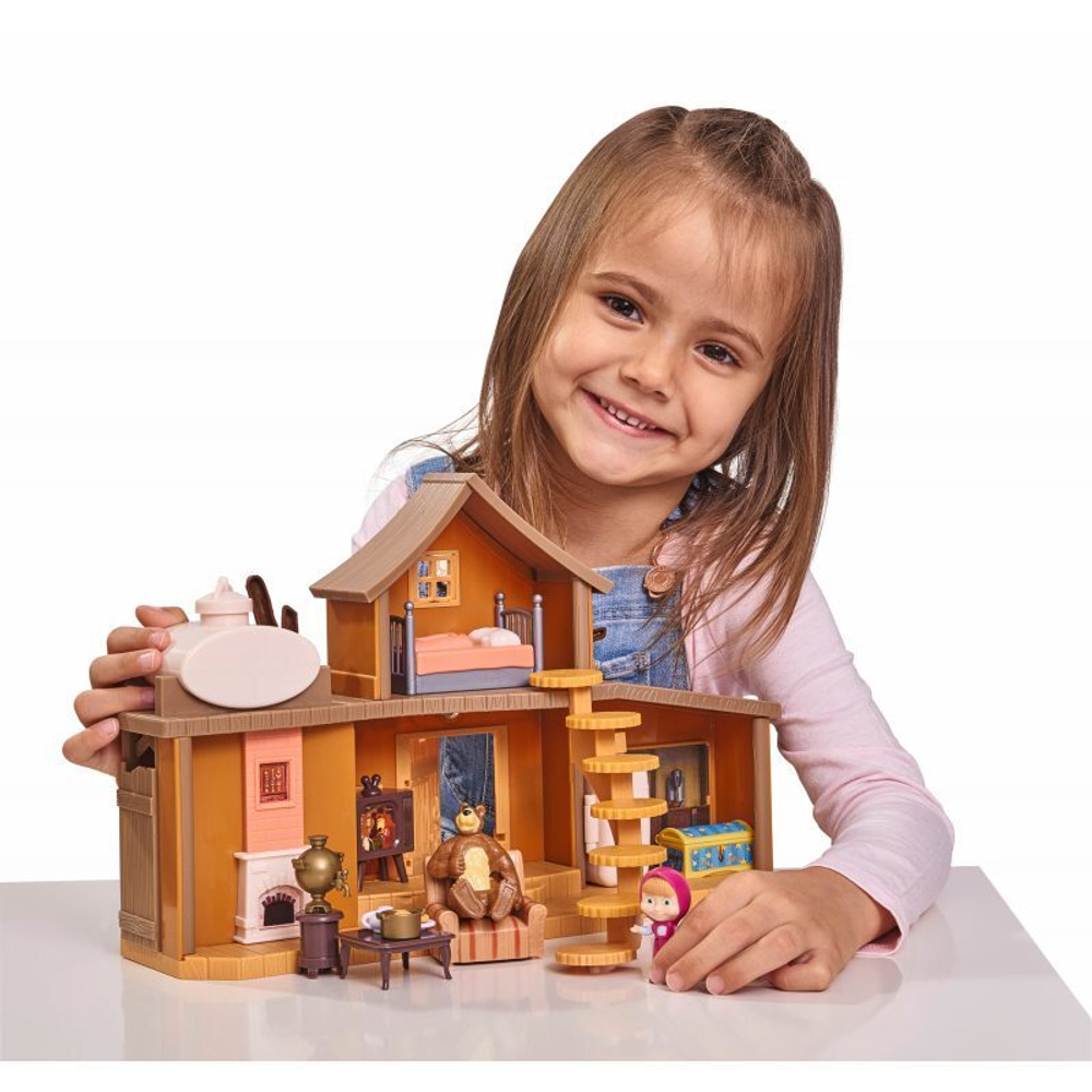 Кукольный домик сканди для маленьких кукол