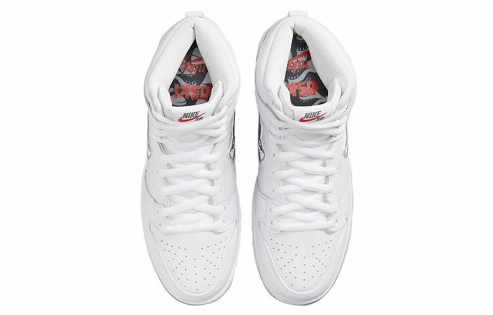 Кроссовки Oski X Nike Dunk Sb "Great White Shark"