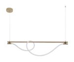Подвес Салли бронза L120 h40-150 Led 56W (3000K)