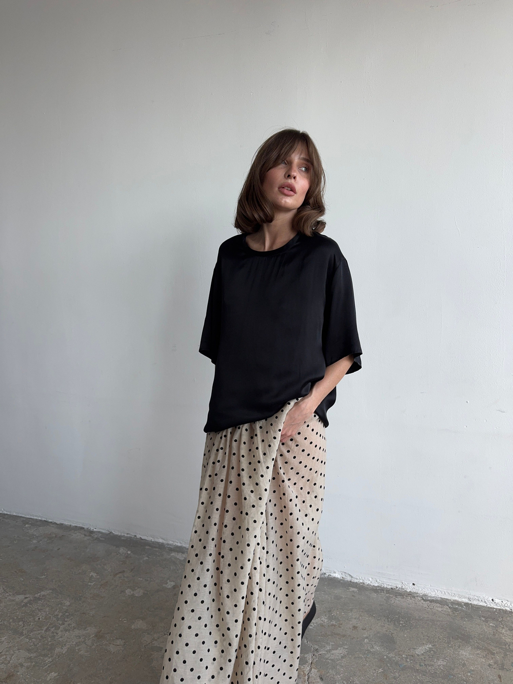 юбка IWON voluptuous горох