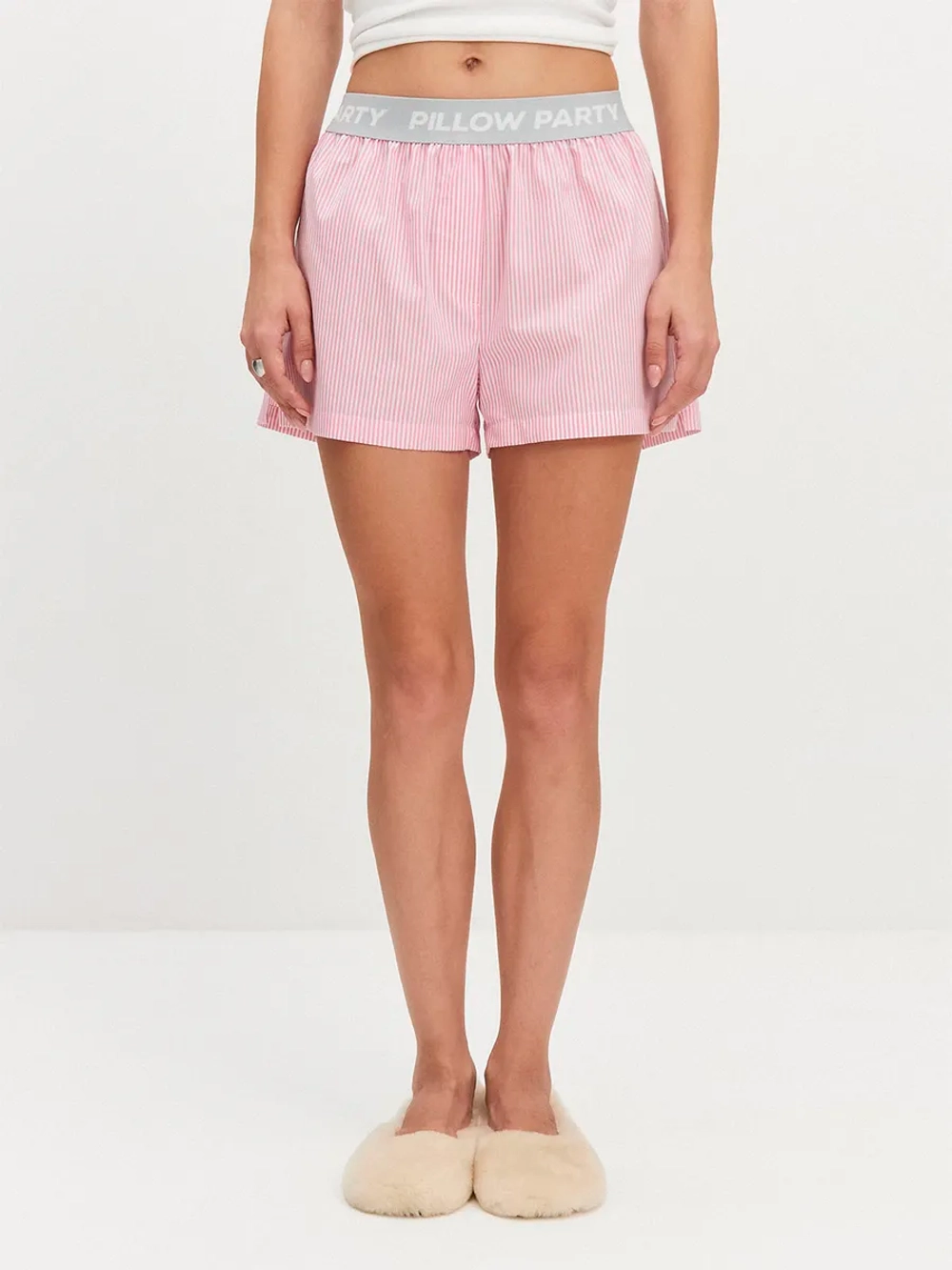 Шорты на резинке домашние