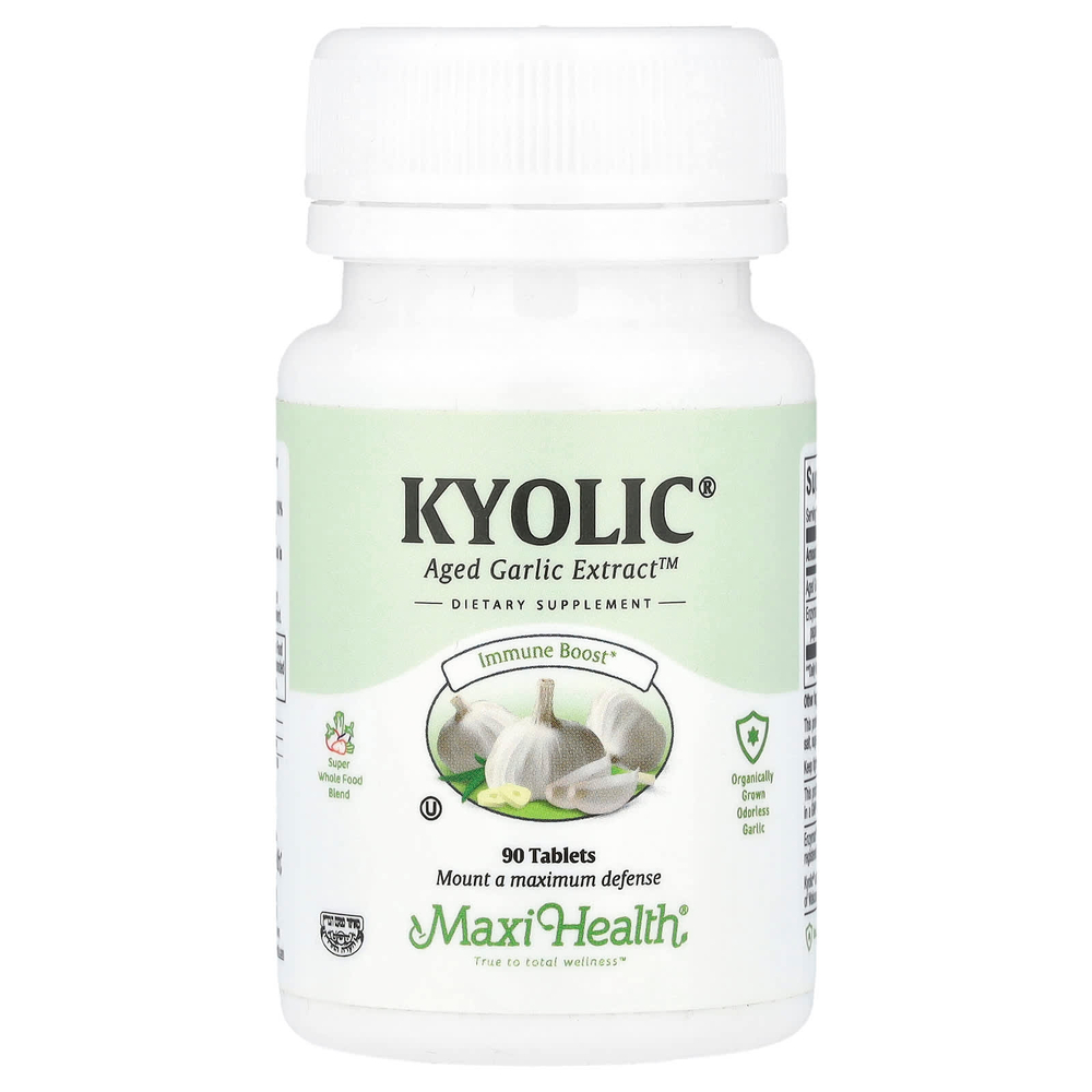 Maxi Health, Kyolic®, Aged Garlic Extract ™, 90 таблеток