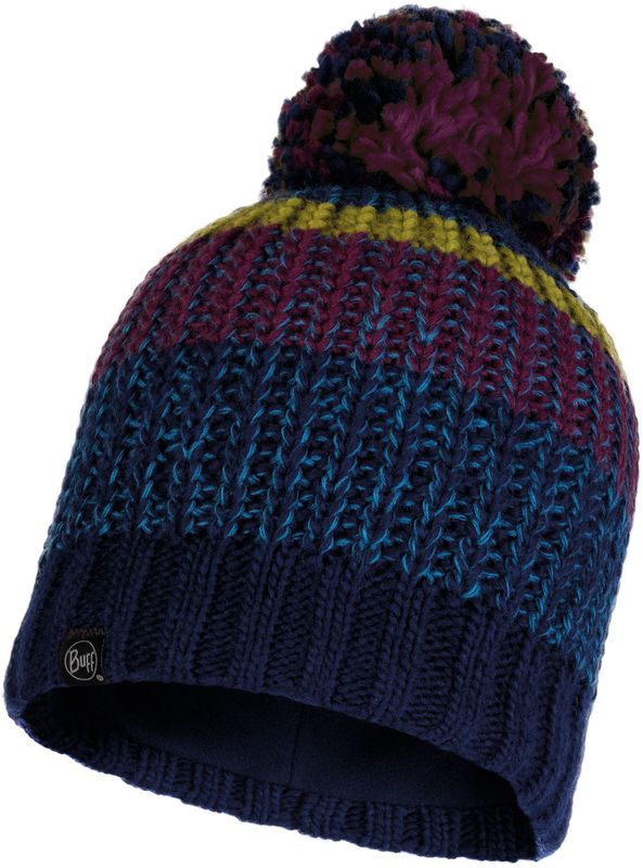 Шапка вязаная с флисом Buff Hat Knitted Polar Stig Night Blue Фото 1