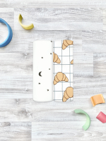 Сет из 2х пелёнок Mjölk Круассаны/Ночное небо