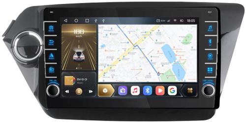 Магнитола для KIA Rio 3 2011-2017 (QB) - Kuberg OL-9731 (кнопки и крутилки), Android 12, Быстрая, CarPlay, 4G SIM-слот