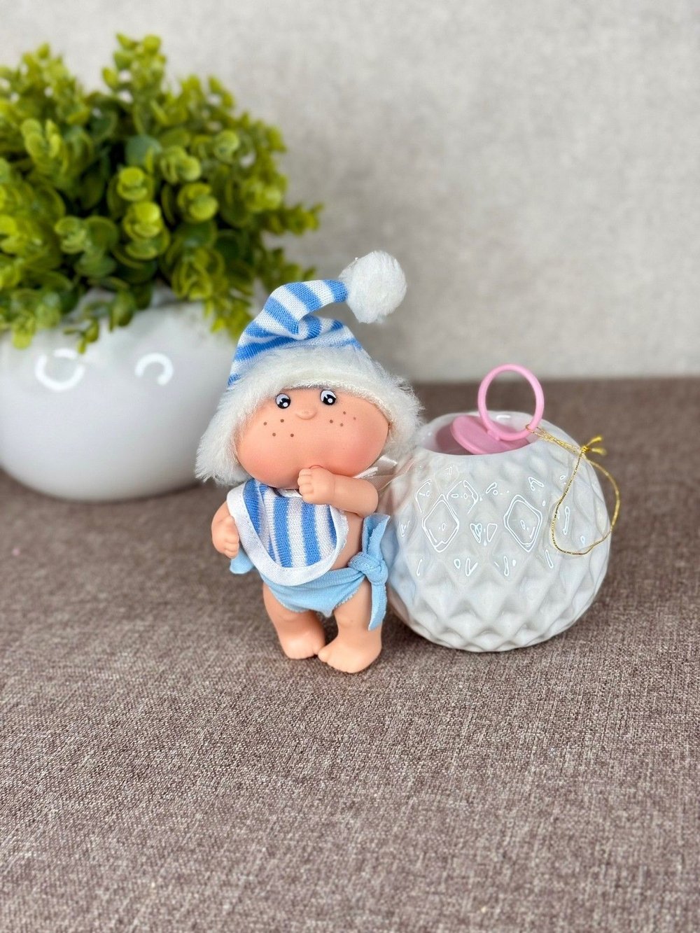 Пупс BERJUAN виниловый 12см Mini Gorditos (170A6)