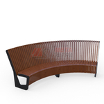 Скамейка Вега радиусная