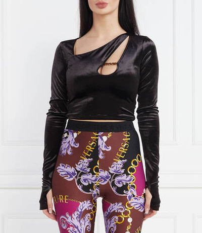 Блузка Versace Jeans Couture - черный(75HAH605N0225)