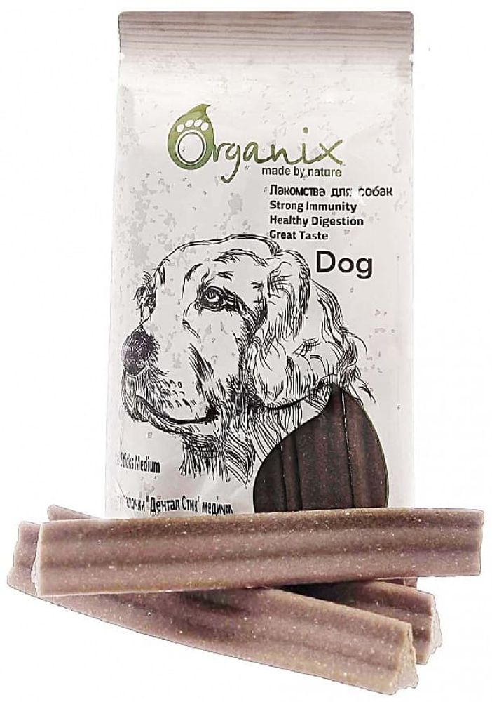 Organix Лакомства для собак Зубные палочки "Дентал Стик" мини