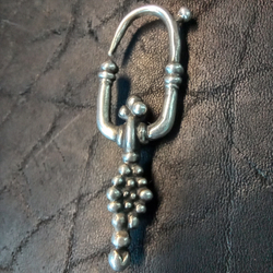 Серьга мужская. Хазары 8-10 в. (Ag)