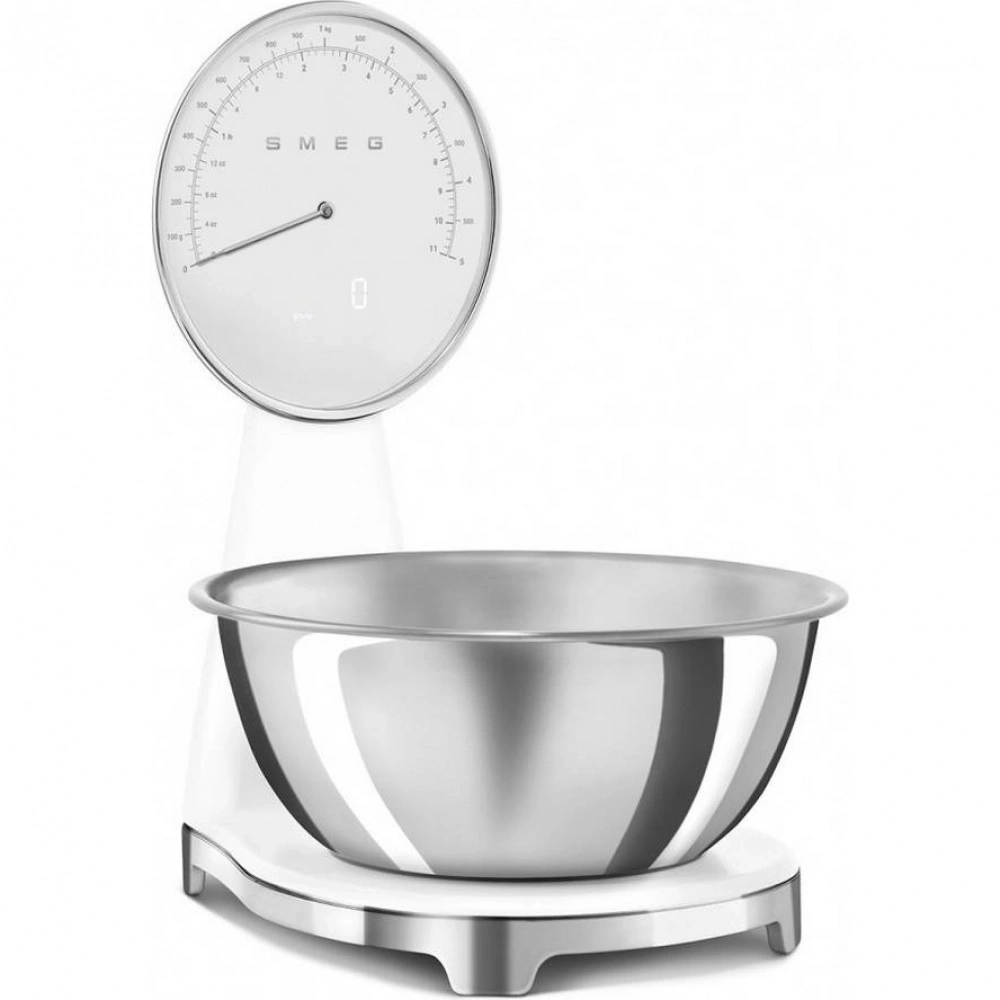 Весы кухонные Smeg KSF01WHWW белые
