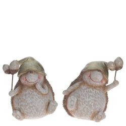 GAEM Фигурка декоративная "Ёжик", L10 W8 H10,5 см, 2в.