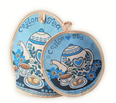 Гобеленовый набор для кухни Чайник (колпак на чайник и прихватка)