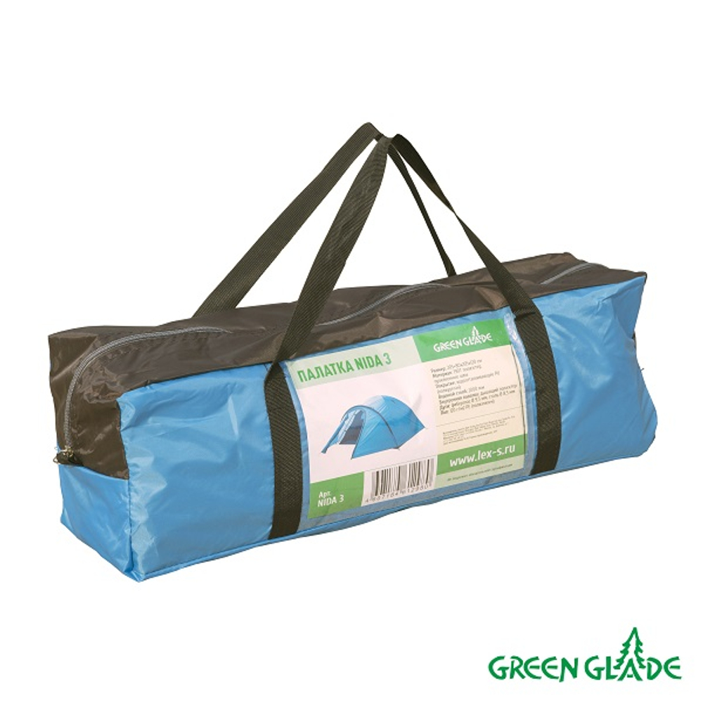 Палатка туристическая Green Glade Nida 3 местная