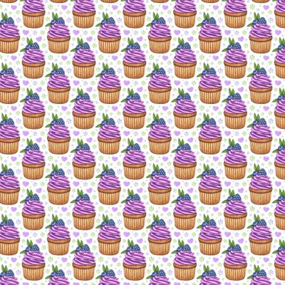 Черничное пирожное