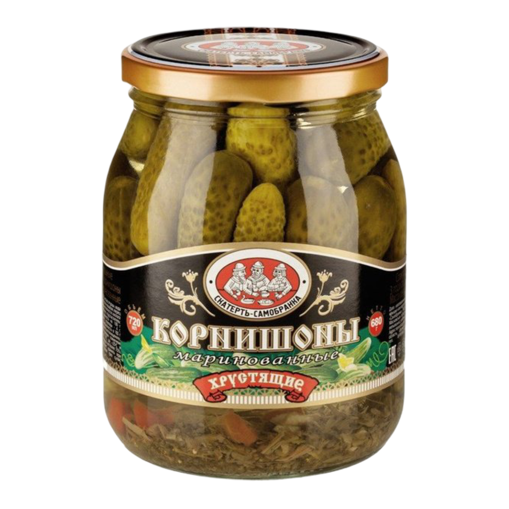 Корнишоны "Скатерть Самобранка" 720г