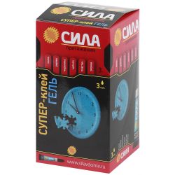 Супер-клей СИЛА SGBL1-3 гель 3 г блистер