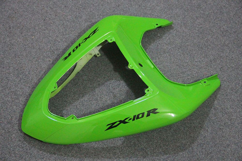 Комплект пластика для мотоцикла Kawasaki ZX-10R 06-07 Зелено-Черный