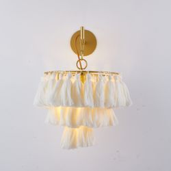 Настенный Светильник Tassel Wall Бежевый By Imperiumloft