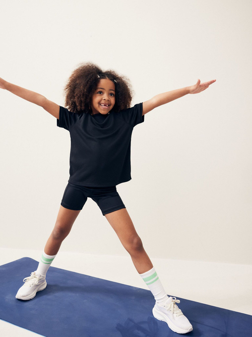 Шорты-велосипедки для девоки Next Q81-348, Черный