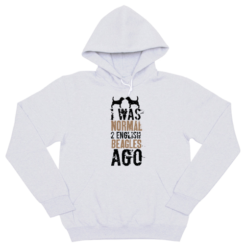 Толстовка "2 Бигля назад"