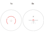 Прицел Vector Optics Constantine 1-8x24 RAR FFP, VCO-1 MIL, подсветка красная, 30мм, 0.1 MIL, IPX6, 500г