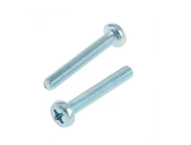 Винт полукруглая головка, полная резьба оцинк. DIN 7985 М4x20 (14 шт) Стройбат