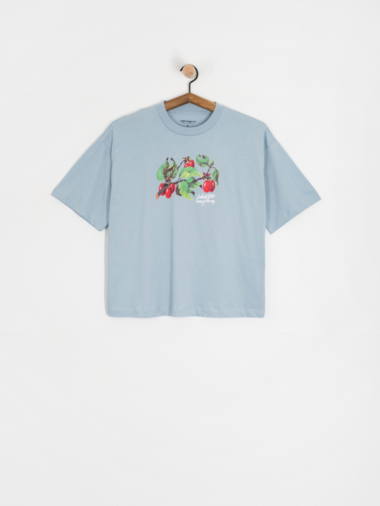 Футболка Carhartt WIP Cream Of The Crop Wmn голубая