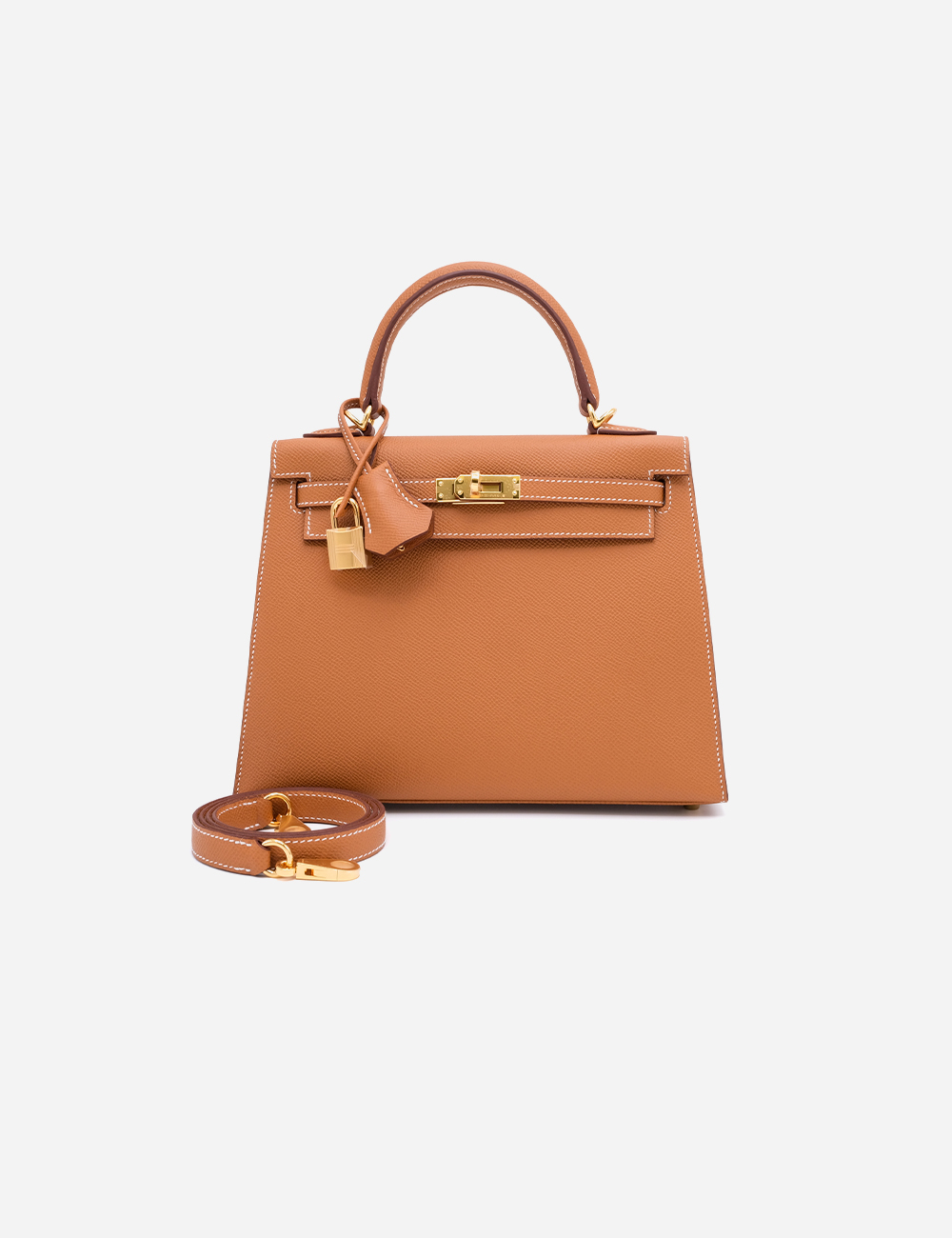 Сумка Hermes Epsom Kelly 25 Gold Hardware "Gold"