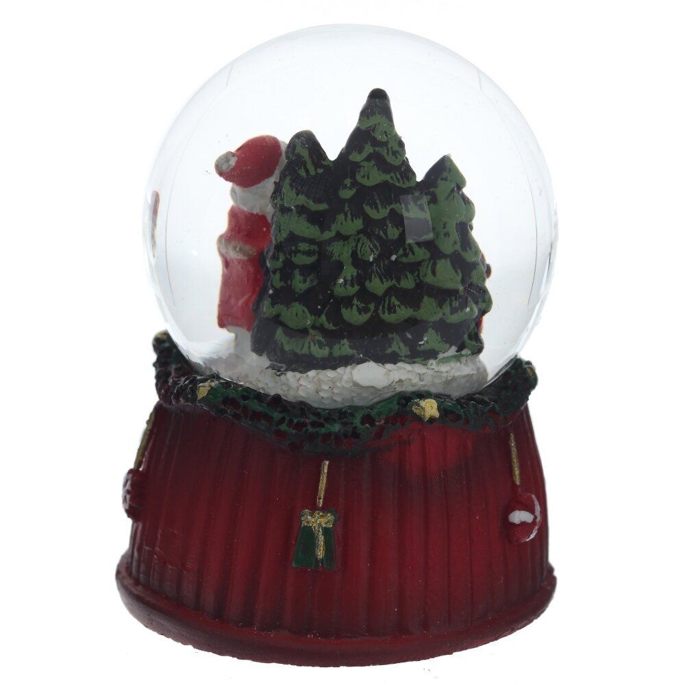 GAEM Фигурка декор в стекл шаре "Дед Мороз", D 4.5 см, L5 W5 H6 см, 4в.