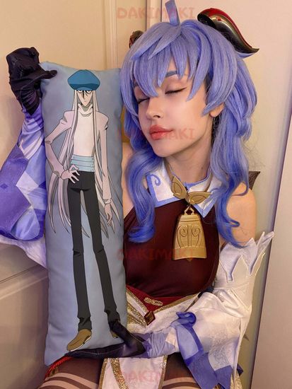 Мини дакимакура Кайто из Охотник х Охотник арт. M0589, 60х20 см