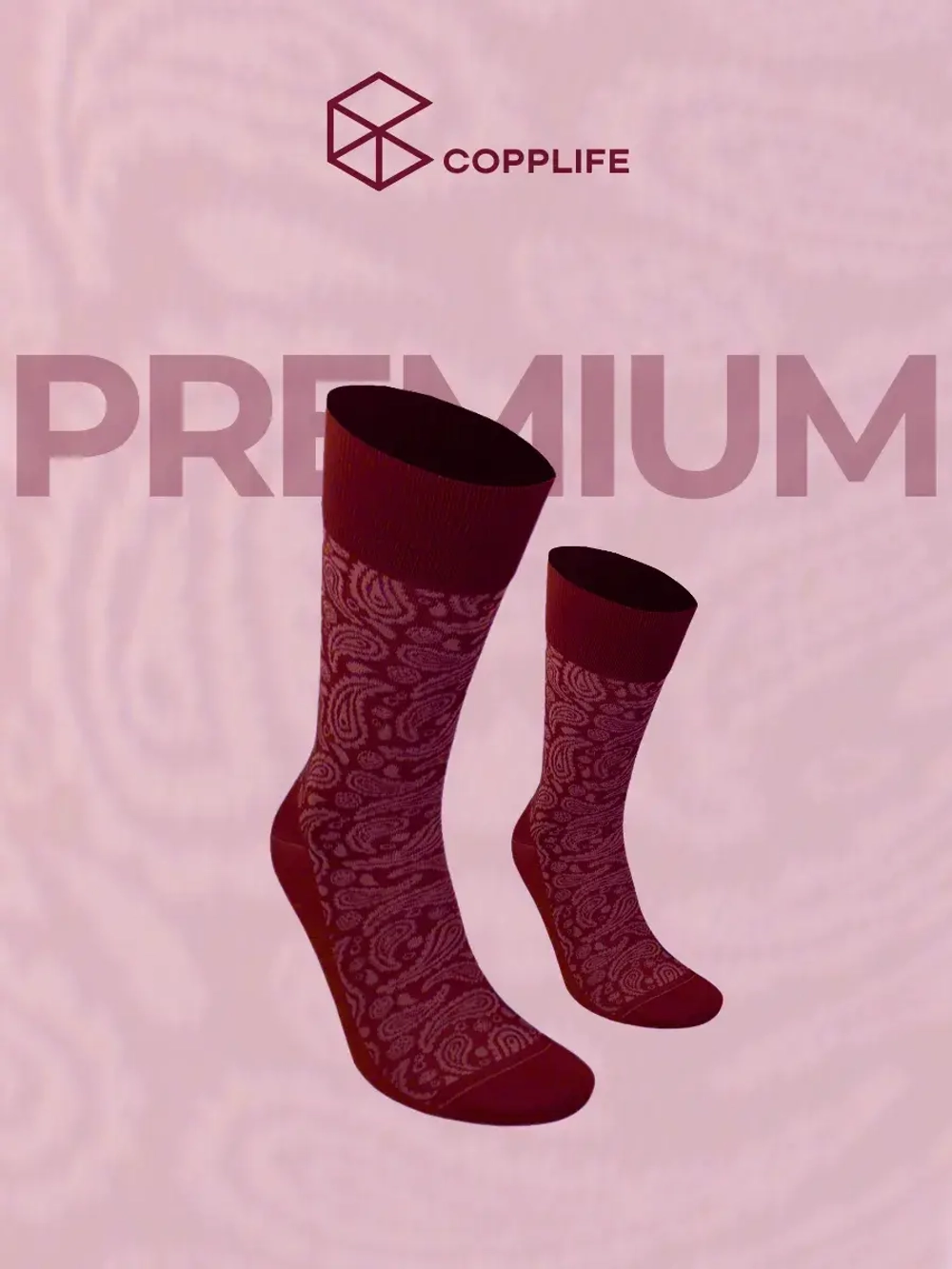 Носки COPPLIFE PREMIUM с орнаментом