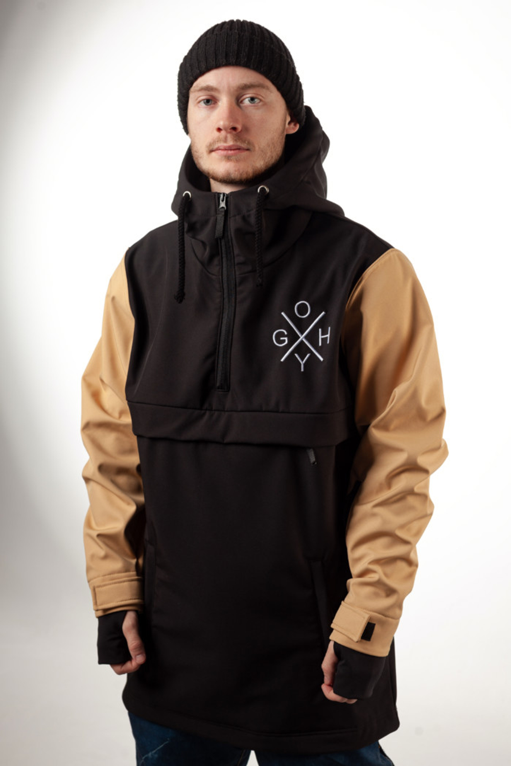 Анорак Goodhoody Windsander (черный,песочный)