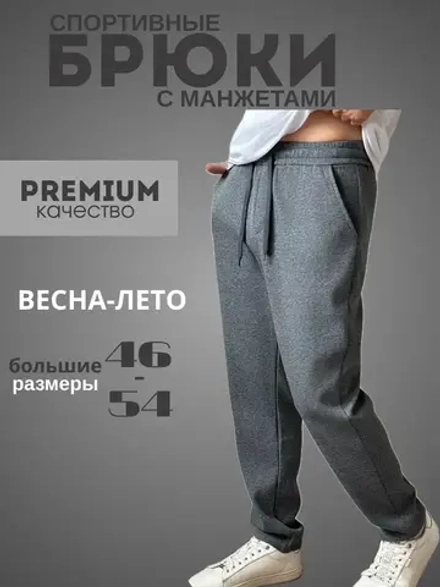 Спортивные штаны без начеса