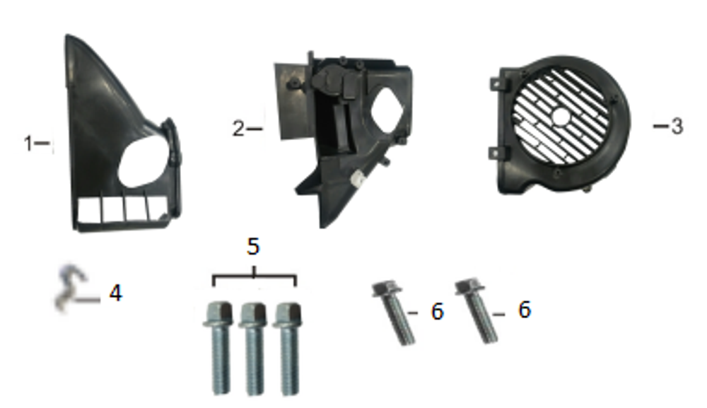 Запчасти двигателя к квадроциклу Motax Grizlik T200 | Grizlik T200 LUX. Рис. E14