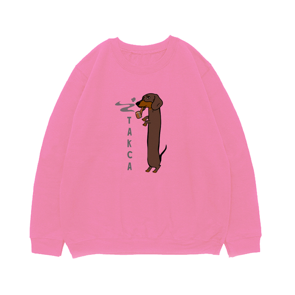 Свитшот "Такса курит"