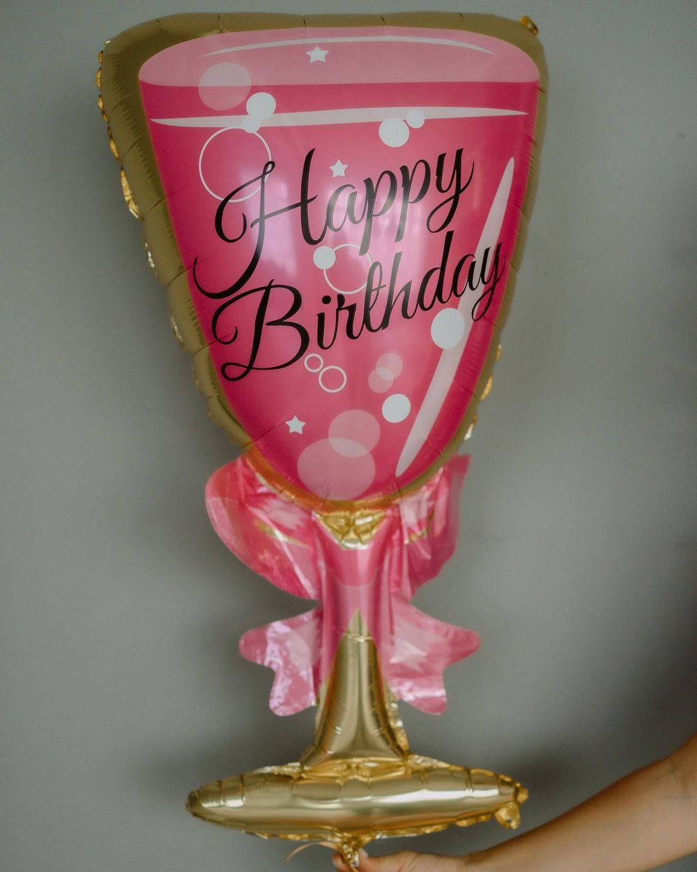 Бокал Шампанского Happy Birthday (БГ-32)  Изображение2