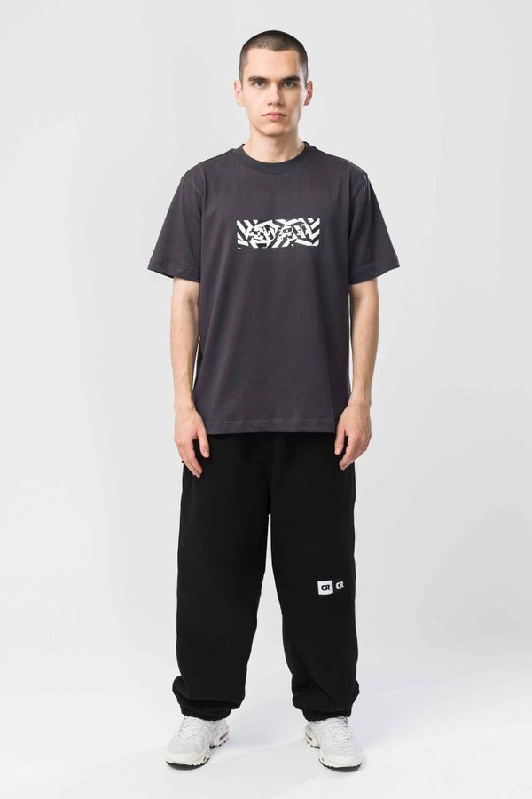 Футболка Regular Dazzle Box серая темная - фото 2