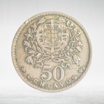 Portugal, 50 Centavos, 1953, VF