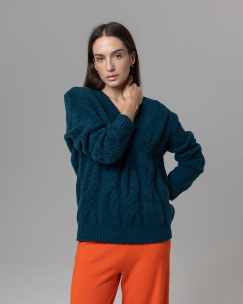 Кашемировый пуловер