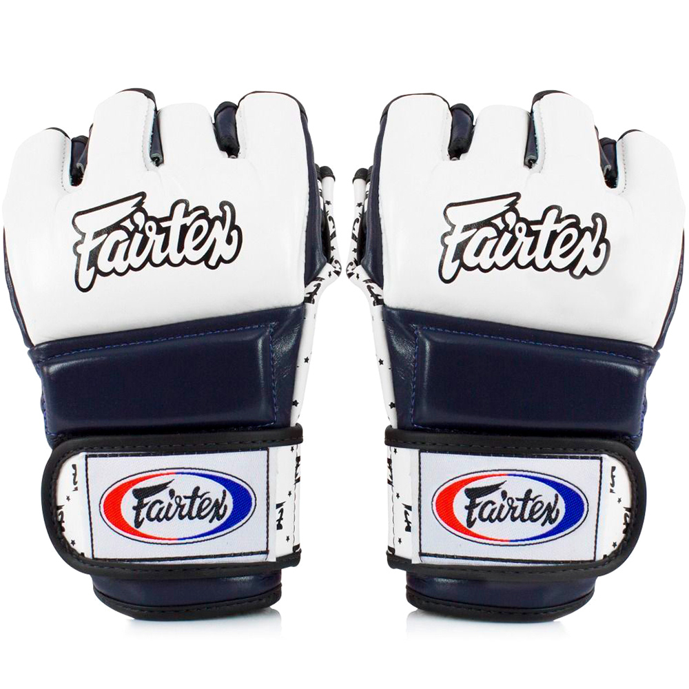 Перчатки MMA Fairtex FGV17 Blue/White